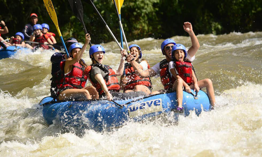 Above all else, remember to make memories and have fun! :-) Is It Safe to Travel in Costa Rica Image: A group of whitewater rafters is seen laughing, smiling, and having fun.